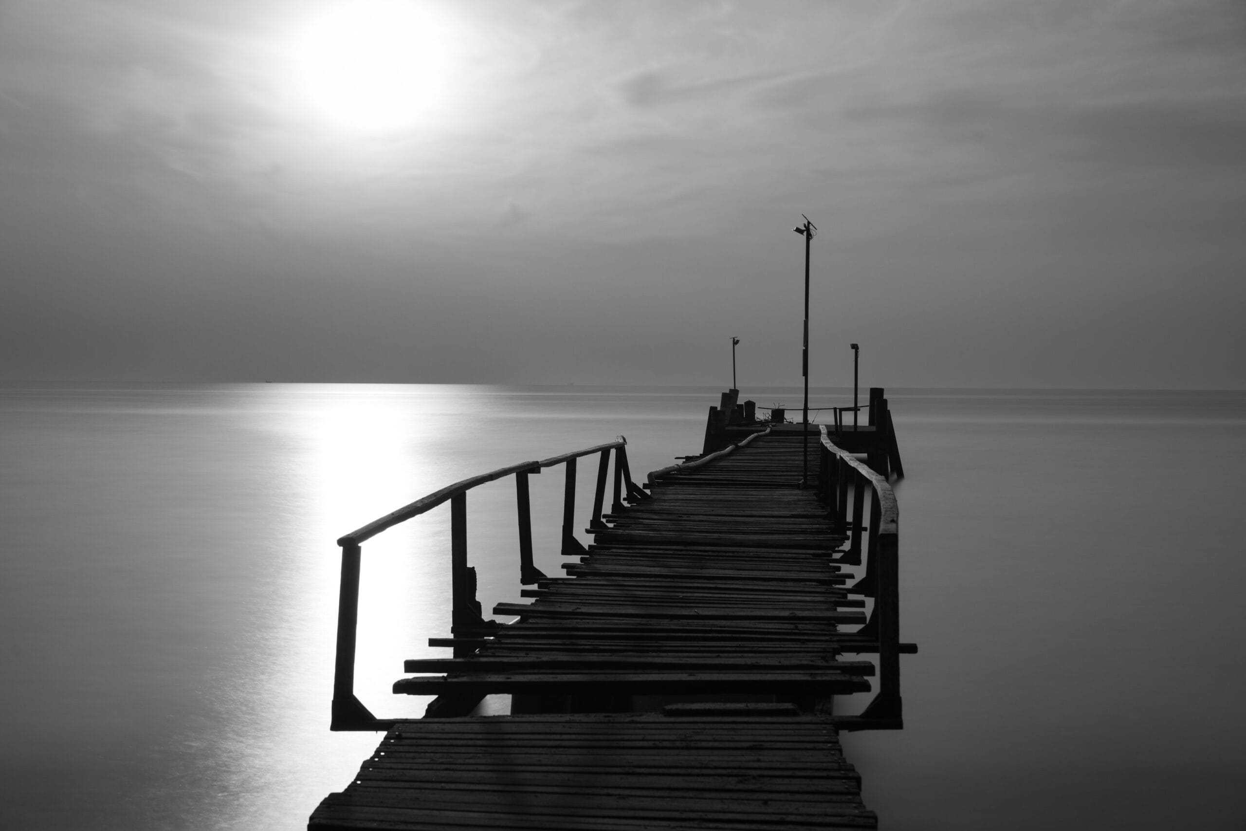 Old Wooden Pier on Koh Samet
