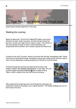 Talat Phlu food market walk thumbnail of pdf directions file